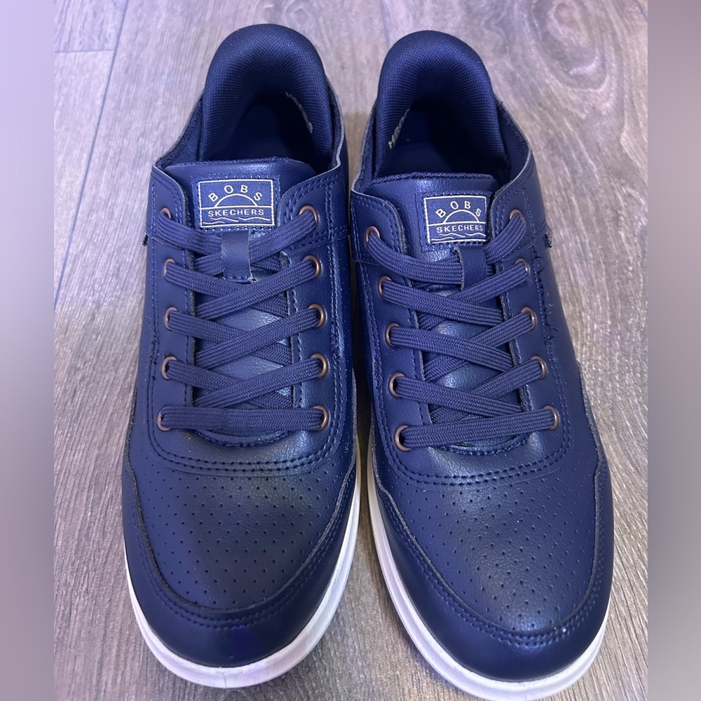 BOBS by Skechers Slip-Ins Hands Free Sneakers – Navy Blue - Size 8